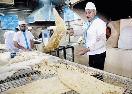 سهمیه آرد نانوایی های تعطیل کسر میشود