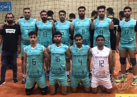 تیم هیات والیبال بستک به مرحله نیمه نهایی لیگ برتر استان صعود کرد