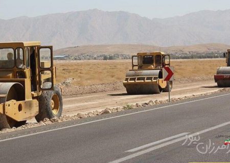 همزمان با عید نوروز ۲/۵ کیلومتر دیگر از محور لار _ بستک زیر بار ترافیک می رود