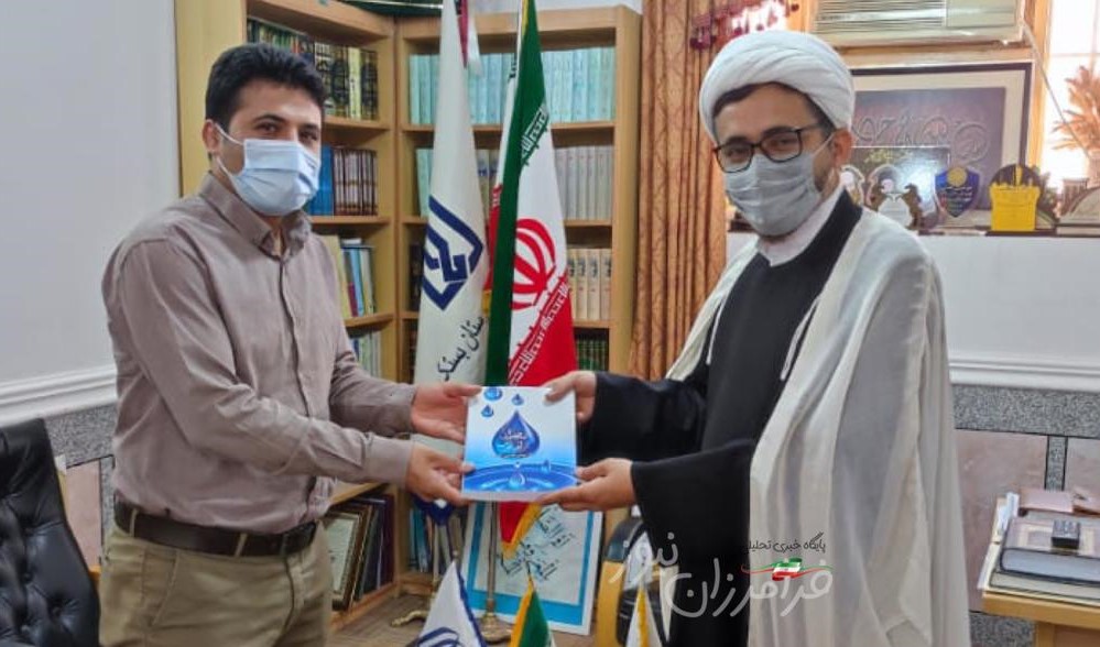 دیدار مدیر بنیاد مسکن شهرستان بستک با امام جمعه