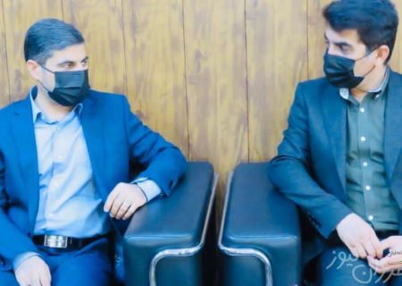 آخرین نشست حاجی زاده به عنوان رئیس دادگستری شهرستان بستک با سرپرست فرمانداری