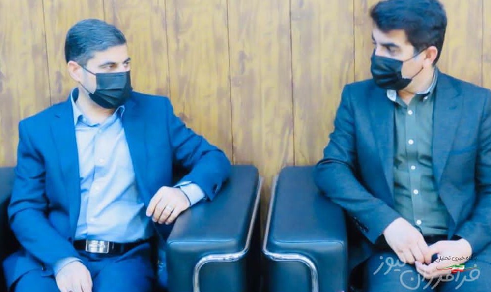 آخرین نشست حاجی زاده به عنوان رئیس دادگستری شهرستان بستک با سرپرست فرمانداری