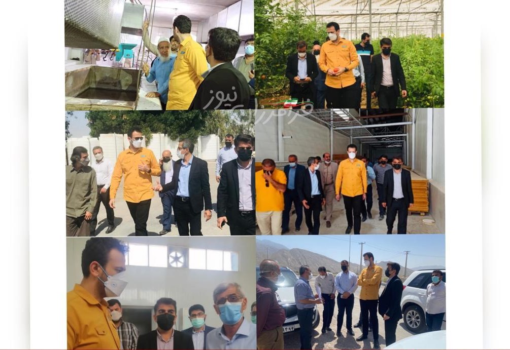 با حضور معاون هماهنگی امور اقتصادی استانداری هرمزگان ، رئیس سازمان جهاد کشاورزی و سرپرست فرمانداری شهرستان بستک از چندین واحد تولیدی در سطح شهرستان بازدید شد