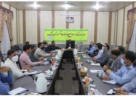 با حضور سرپرست فرمانداری شهرستان بستک ،مسائل و مشکلات شهر جناح بررسی شد
