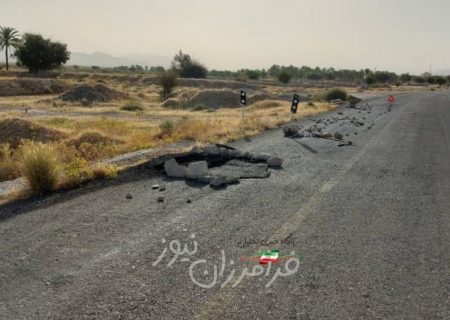 پل تخریبی محور گچویه _ کمشک تا آخر این هفته ترمیم می شود