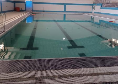 بازگشایی مجدد استخر سرپوشیده شهر بستک بعد از دوسال تعطیلی