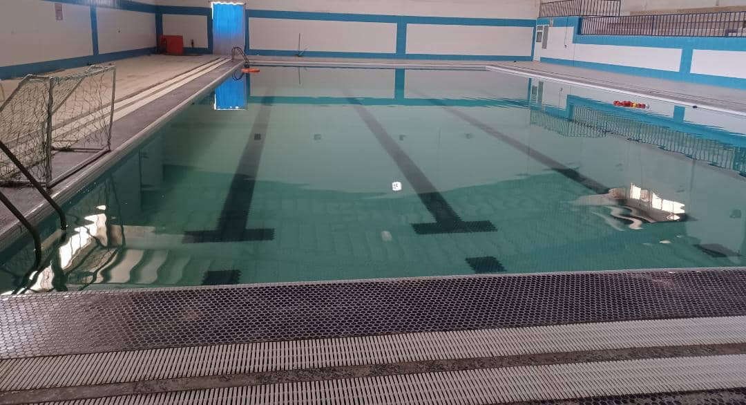 بازگشایی مجدد استخر سرپوشیده شهر بستک بعد از دوسال تعطیلی