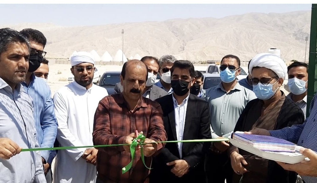 زمین چمن مصنوعی مینی فوتبال روستای انوه و سالن ورزشی رودبار ، دبستان مالک اشتر انجیردان و بهسازی معابر روستاهای برکه لاری ، دهتل و چاه دسدان افتتاح شد