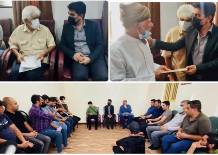 برپایی میز خدمت در روستاهای هرنگ و کوخرد