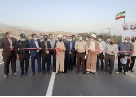افتتاح روکش آسفالت محور بستک – بندرلنگه