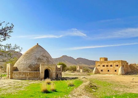 بستک شهرستانی با بناهای قاجاری در استان هرمزگان