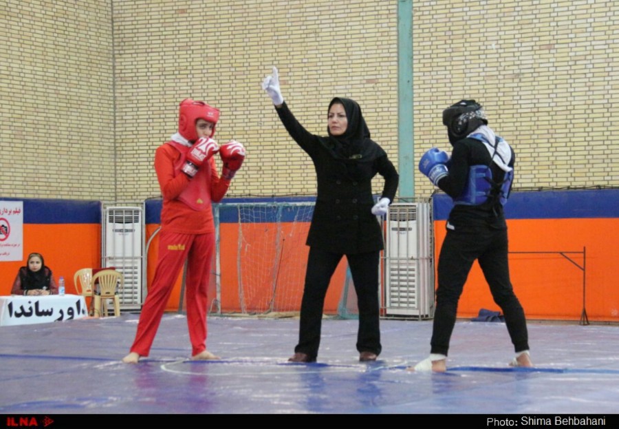 تیم ووشو بانوان شهرستان بستک با اقتدار قهرمان استان شد