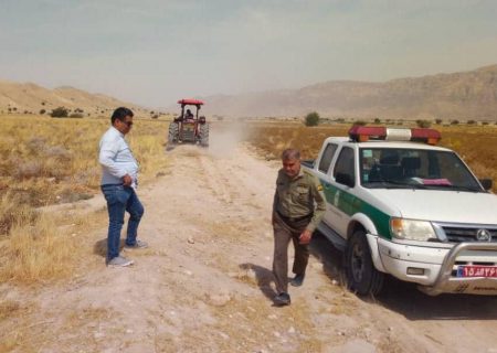 رفع تصرف ۱۰ هکتار از اراضی ملی روستای فاریاب شهرستان بستک