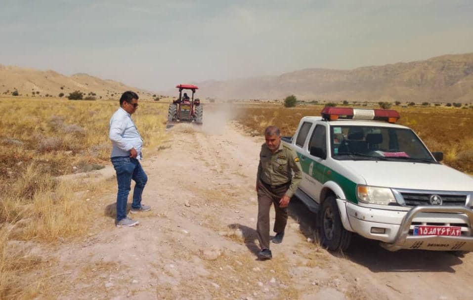 رفع تصرف ۱۰ هکتار از اراضی ملی روستای فاریاب شهرستان بستک