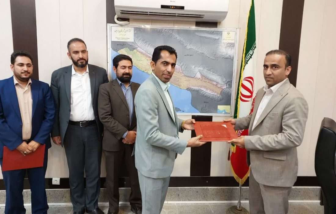 حسین حسینی جوان خوش آتیه بستکی ، مدیر اداره شیلات پارسیان شد