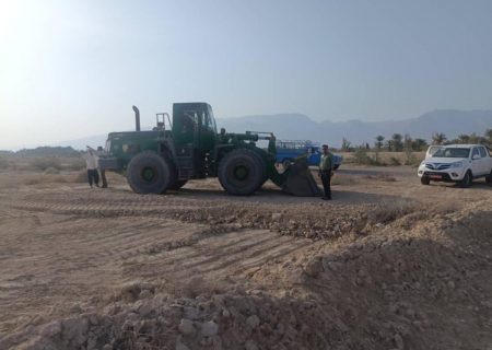 رفع تصرف یک هکتار از اراضی روستای مردنو شهرستان بستک