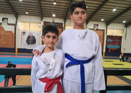 محمد و صالح ملااحمدی برادران بستکی در مسابقات کاراته کشور، قهرمان کشور شدند