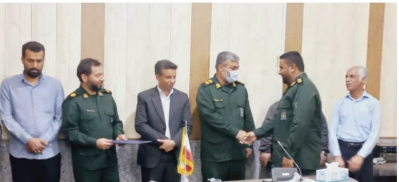 ستواندوم پاسدار محسن حیدری جایگزین سروان پاسدار علیرضا باقر زاده در حوزه مقاومت بسیج مقداد جناح شد