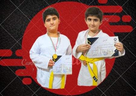 برادران کاراته باز ملااحمدی در مسابقات قهرمانی استان فارس افتخار آفرینی کردند