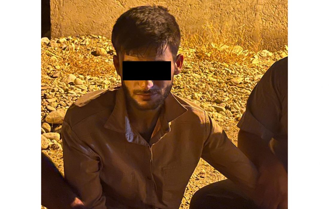 دزد سیم های برق منطقه فرامرزان به دام افتاد