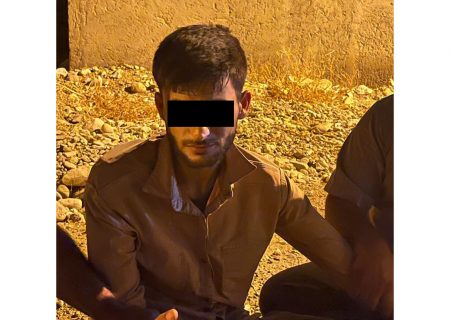 دزد سیم های برق منطقه فرامرزان به دام افتاد