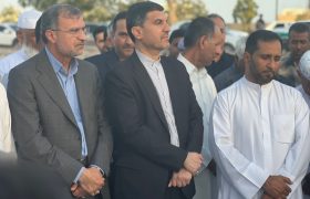 عصر دیروز و طی مراسمی با حضور احمد مرادی و ناصر شریفی ؛  کلنگ احداث مسجد قبا در بندر کنگ به زمین زده شد