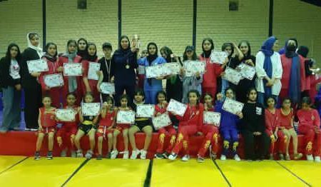 دختران بستکی مقام سوم مسابقات استانی ووشو را کسب کردند