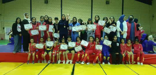 دختران بستکی مقام سوم مسابقات استانی ووشو را کسب کردند