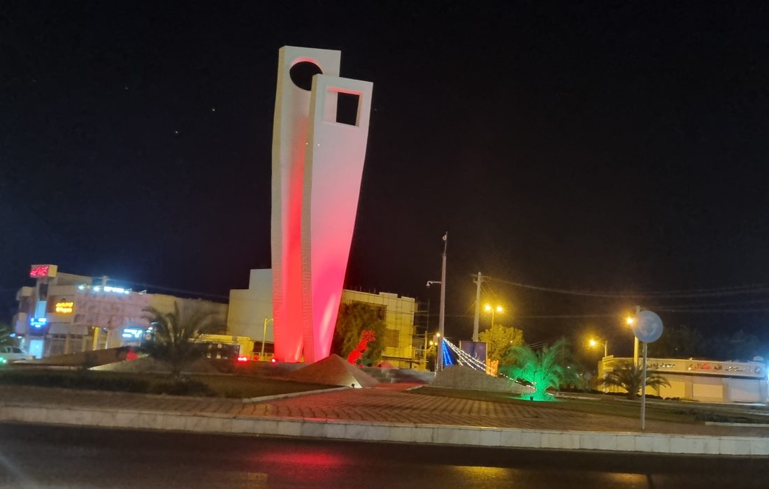 به مناسبت روز جهانی هموفیلی ، اماکن تاریخی بستک قرمز شدند