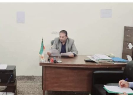 بازدید سر زده بخشدار بخش مرکزی به همراه مهندس ریوجام کارشناس فنی و عمرانی بخشداری از دهیاری روستای زنگارد