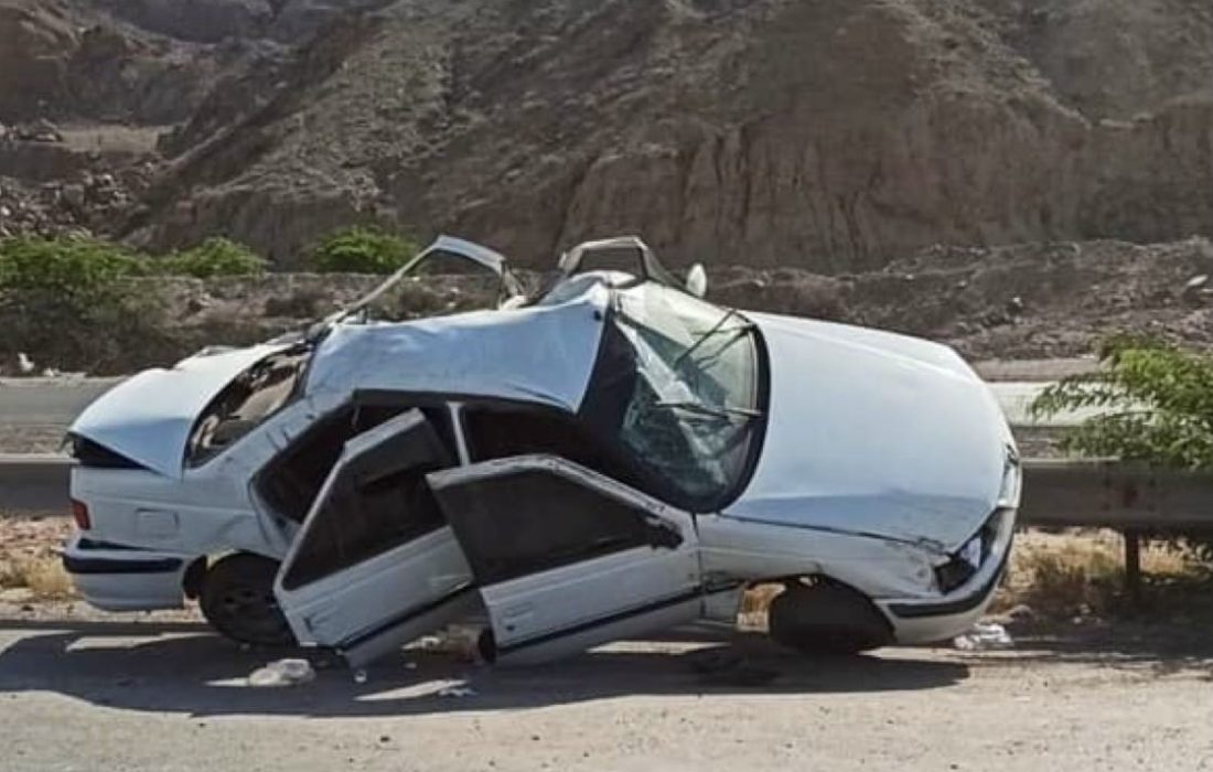حادثه برای خودروی همراهان استاندار هرمزگان بخیر گذشت