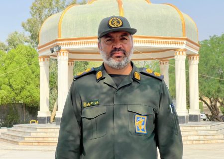 پیام تشکر فرمانده ناحیه مقاومت بسیج سپاه شهرستان بستک برای خلق شور انتخاباتی