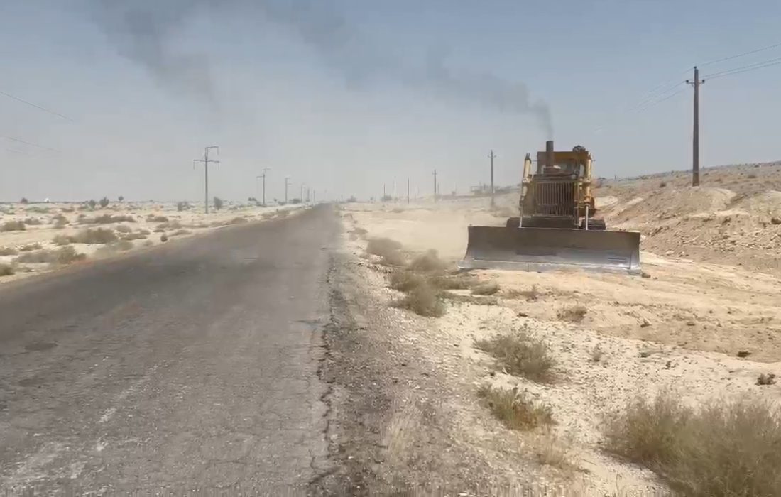 عملیات اجرایی محور کمشک _کهتویه استارت زده شد