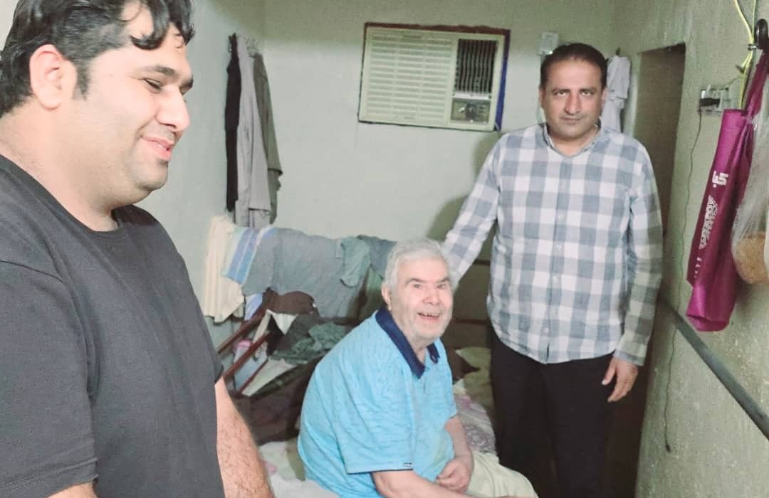 دیدار بخشدار مرکزی بستک با سالمندان در بخش مرکزی