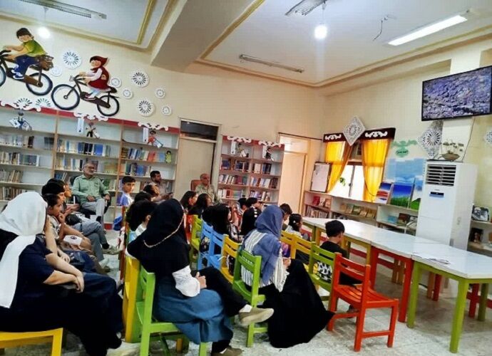 از تماشای حیات‌وحش تا آموزش حفاظت از طبیعت؛ کودکان بستکی در کارگاه محیط زیست