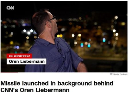 وقتی که غرش موشک های ایرانی خبرنگار CNNرا غافلگیر می کند