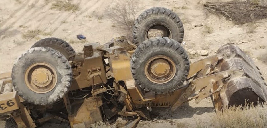 حادثه مرگبار در ورودی گتاو؛ راننده ۲۵ ساله اهل کوهیج جان باخت