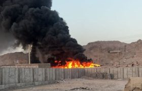 فاجعه در جاده گچین بندرعباس؛ ۹ نفر در آتش تصادف جان باختند