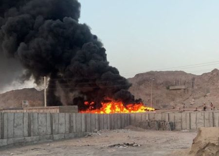 فاجعه در جاده گچین بندرعباس؛ ۹ نفر در آتش تصادف جان باختند