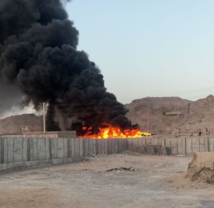 فاجعه در جاده گچین بندرعباس؛ ۹ نفر در آتش تصادف جان باختند