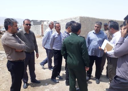 بازدید و بررسی میدانی پروژه‌های عمرانی و آب منطقه ای در شهرستان بستک