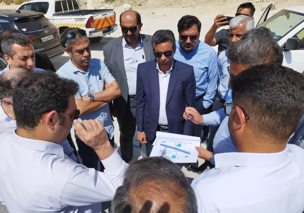 بازدید مسئولان کشوری و استانی از محورهای مواصلاتی شهرستان بستک