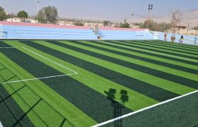 تکمیل پروژه ورزشی صالح‌آباد با مشارکت دهیاری و نماینده غرب هرمزگان