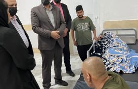 قاضی مردم‌دار بستک مهمان مرکز توانبخشی خیرالنسا عباسی شد