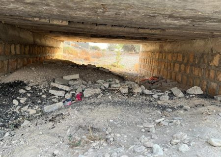 وضعیت نگران‌کننده پل دهنو خُمر در فرامرزان / درخواست مردم ، ترمیم فوری